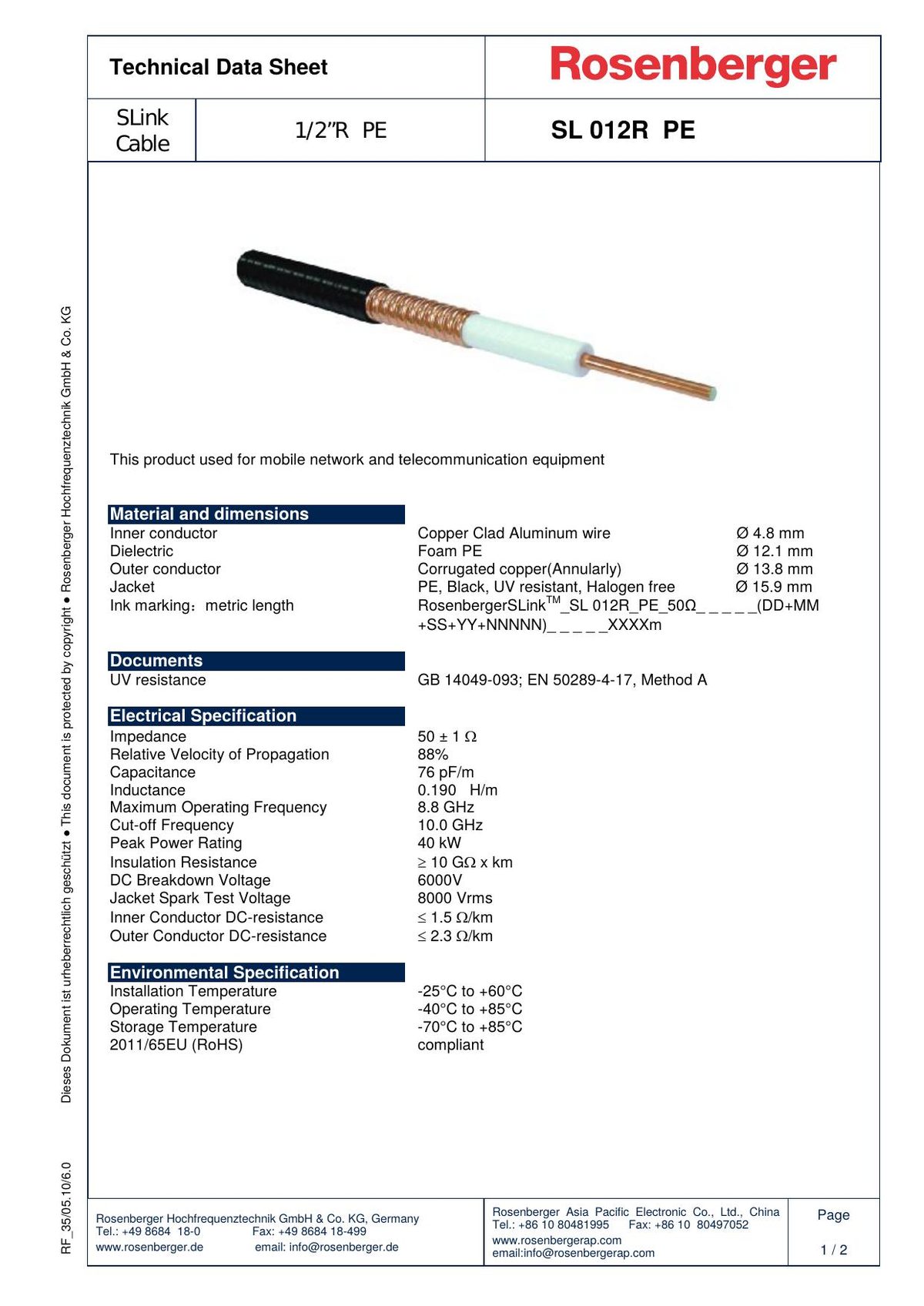 RF Cable